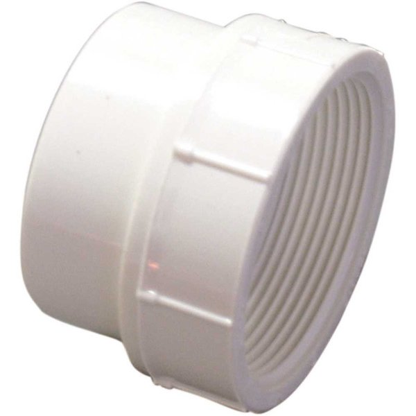 Nibco 2 in. PVC DWV Street SPG x FIPT Female Adapter C48032HD2